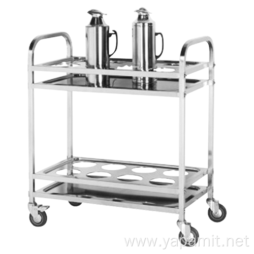 Stainless Steel Kettle Cart